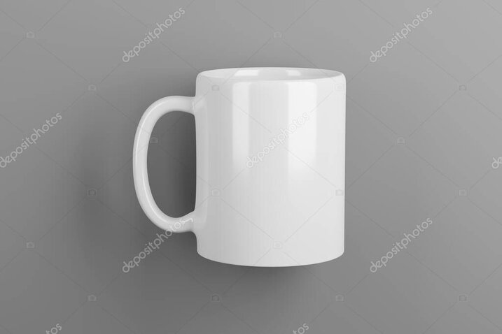 Ilustración de personalización de taza